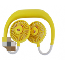 Вентилятор на шею портативний жовтий LDC23112020